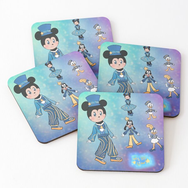 Item preview, Prince of 1000 wishes and friends (coloured bg version) designed and sold by GoldenHeartArt.