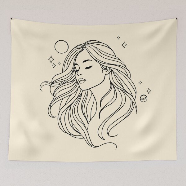 Item preview, Windblown Grace - Buttercream designed and sold by MaryAura.