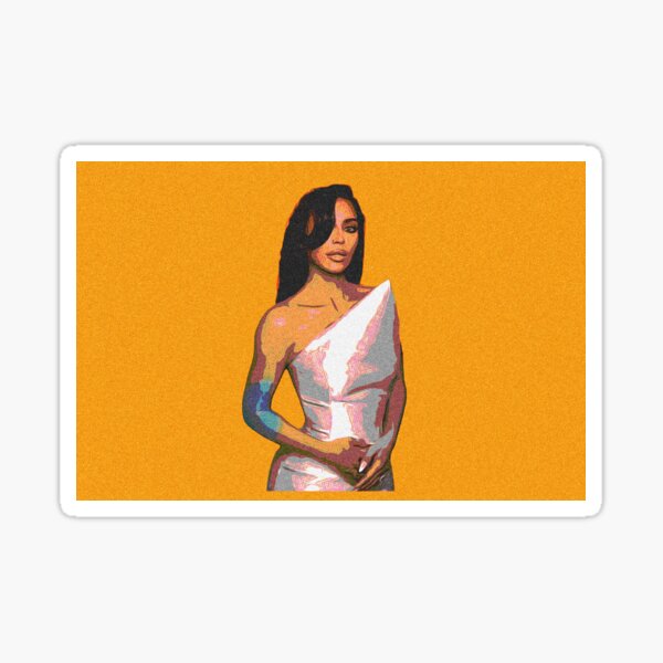 Item preview, Kim Kay Awards Show Dress Orange Retro Pop Art designed and sold by popartdemo.
