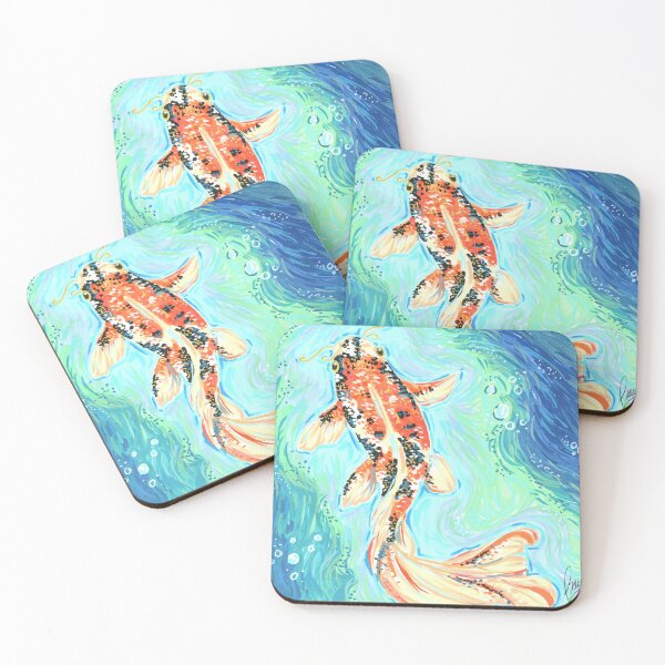 Item preview, Koi Fish Ripples designed and sold by RCartist26.