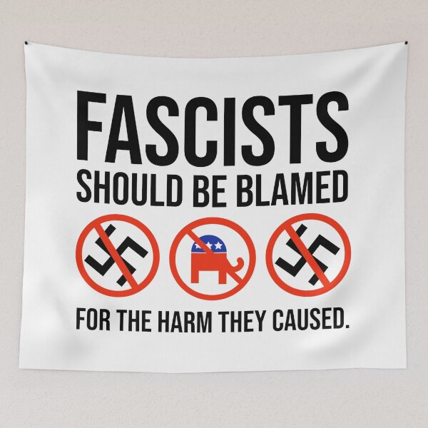 Item preview, Fascists should be blamed  designed and sold by Rachel the Artist .