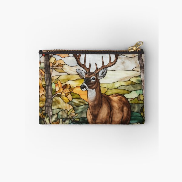 Item preview, Whitetail Buck in Stained Glass designed and sold by RedHandedOD.