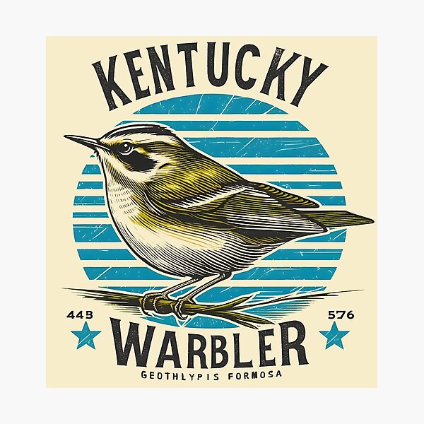 Item preview, Kentucky Warbler 3 designed and sold by theAVIARY7.