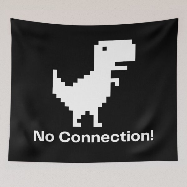 Item preview, Minimalist Dino – Black & White Dinosaur Art designed and sold by DARK_NOVA.