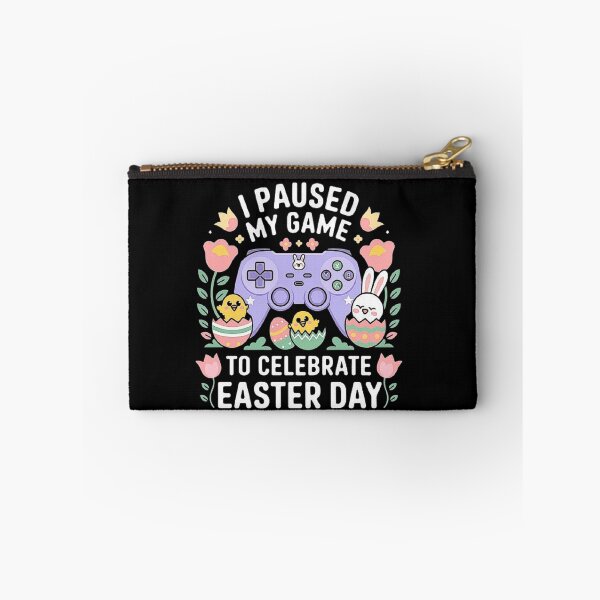 Item preview, I Paused My Game to Celebrate Easter – Funny Gaming and Easter Design designed and sold by love3617.