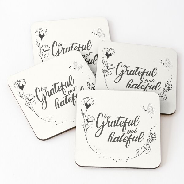 Item preview, Be Grateful Not Hateful designed and sold by NotARealGrownUp.