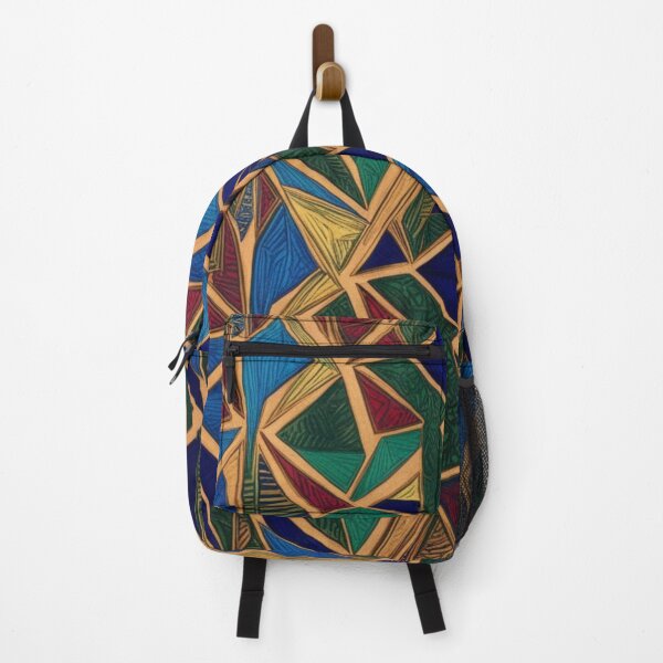 Aperçu de l'œuvre Motif de triangles colorés créée et vendue par adlkh.