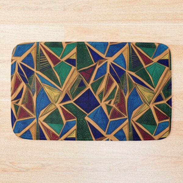 Aperçu de l'œuvre Motif de triangles colorés créée et vendue par adlkh.