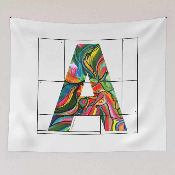 Item preview, Abstract Letter A Design designed and sold by Soumyasish's Recollections Store.