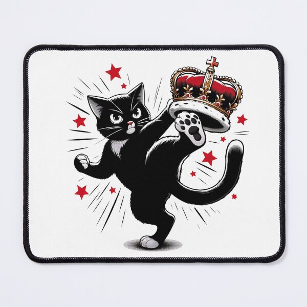 Item preview, cat - no kings! designed and sold by evenement3102.