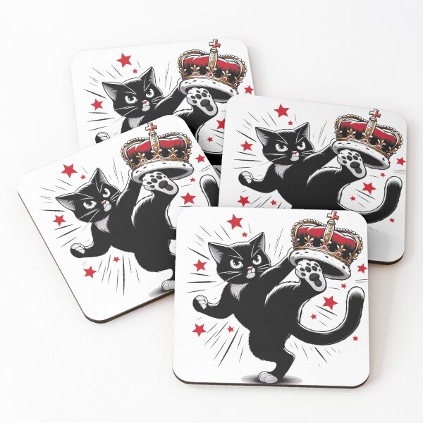 Item preview, cat - no kings! designed and sold by evenement3102.