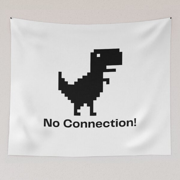 Item preview,  Minimalist Dino – Black & White Dinosaur Art (black) designed and sold by DARK_NOVA.