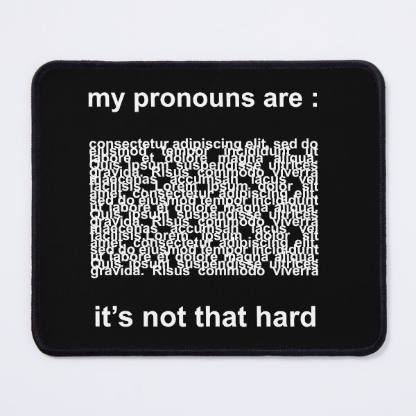 Item preview, my pronuns are designed and sold by kawaiianime22.