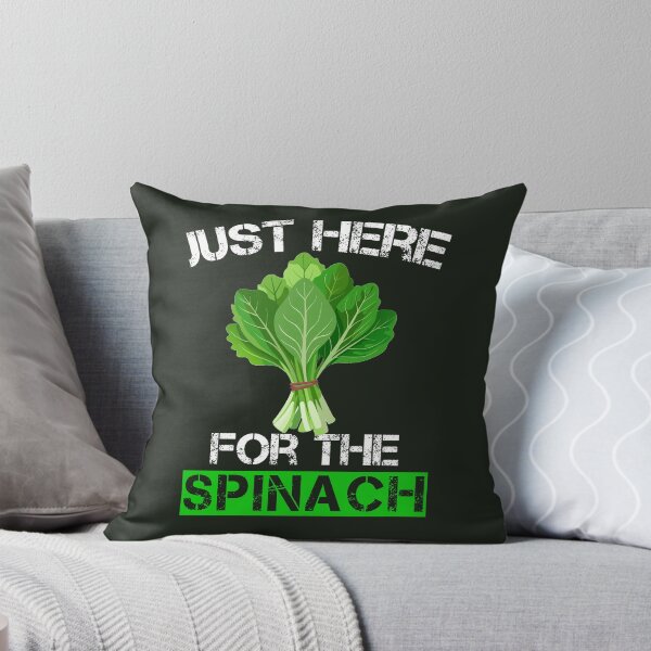 Item preview, Just Here For The Spinach Funny Vegan  designed and sold by SharpThreadZ.