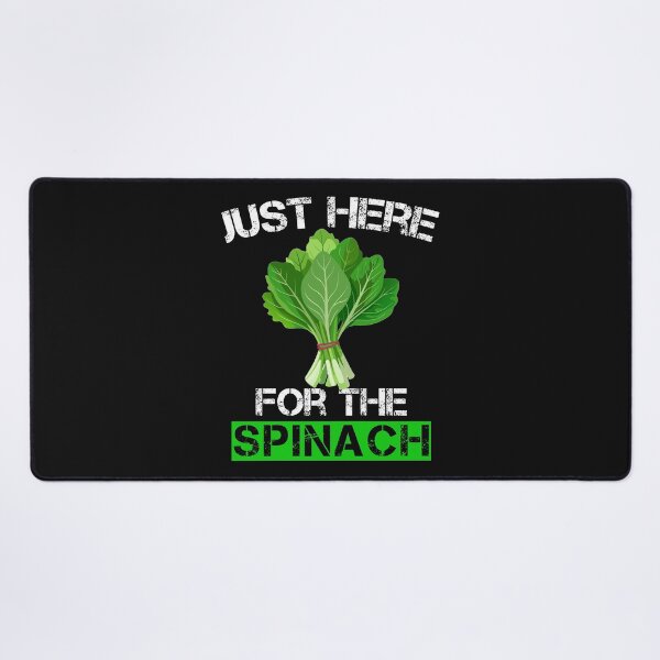 Item preview, Just Here For The Spinach Funny Vegan  designed and sold by SharpThreadZ.
