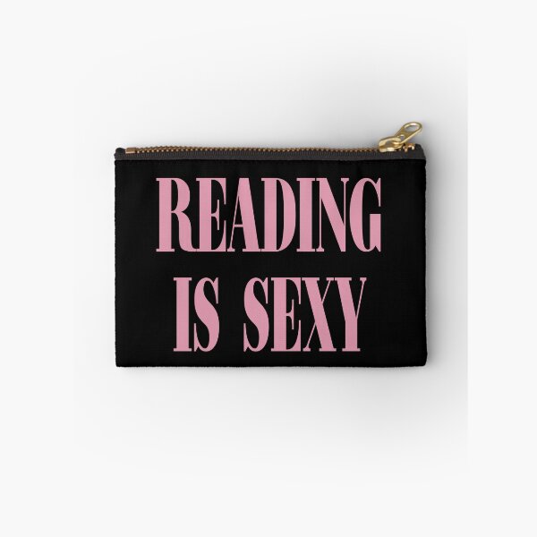 Item preview, Reading is sexy (pink version) designed and sold by CheylaDesigns.