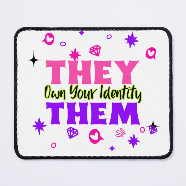 Item preview, LGBTQ Pronouns Nonbinary designed and sold by Palette Print.