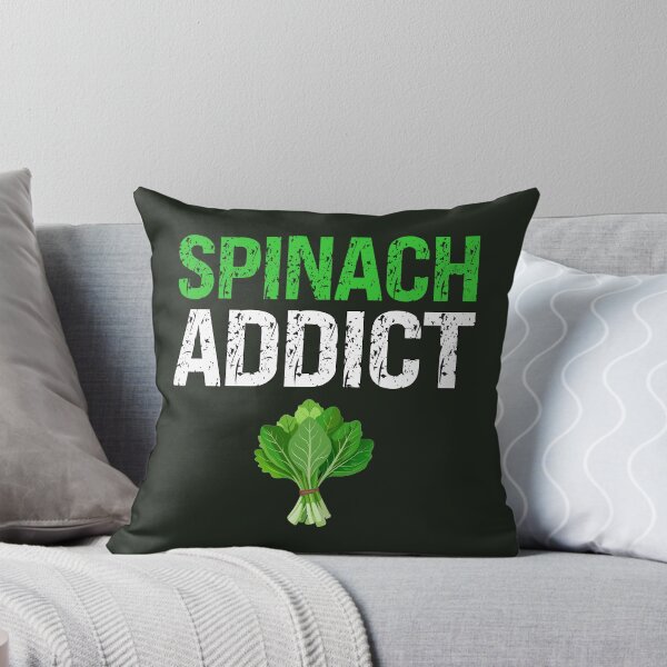 Item preview,  Spinach Addict Funny Vegan Spinach Lover designed and sold by SharpThreadZ.