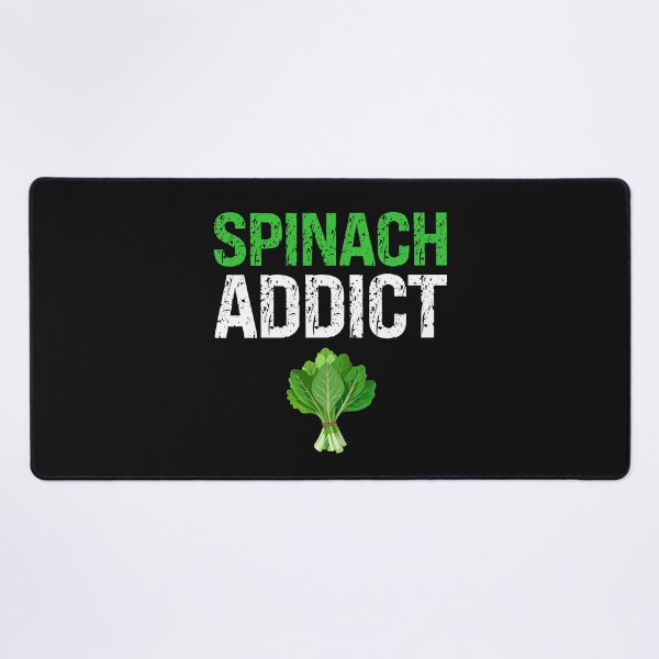Item preview, Spinach Addict Funny Vegan Spinach Lover designed and sold by SharpThreadZ.