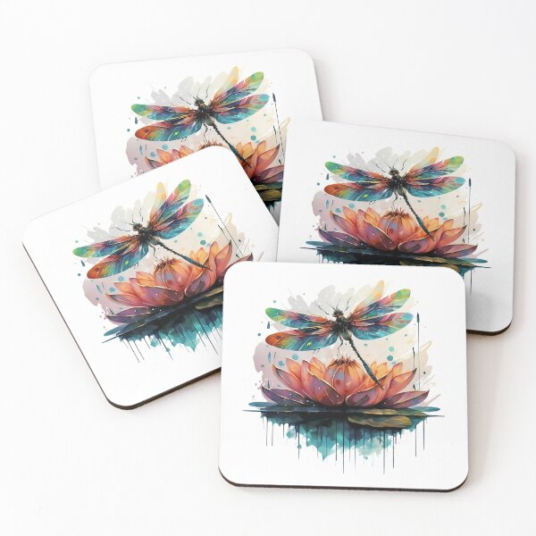 Item preview, Radiant dragonfly rises designed and sold by Ann Miu Deluxe.