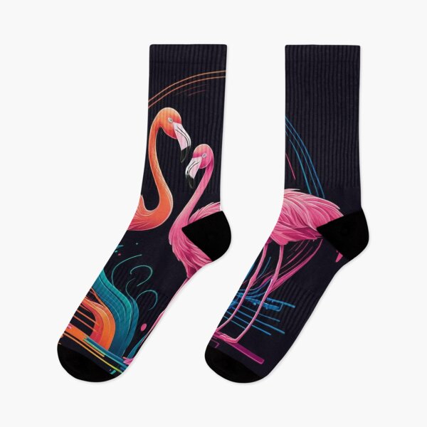 Item preview, Crazy Flamingos Psychedelic Vibes designed and sold by 0penvimark.