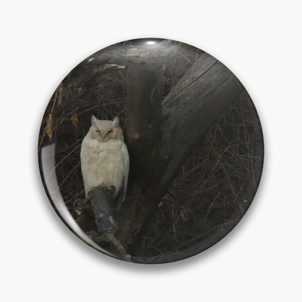 Item preview, Leucistic Great Horned Owl 4 designed and sold by locustgirl.
