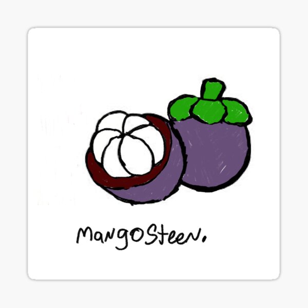 Mangosteen Sticker
