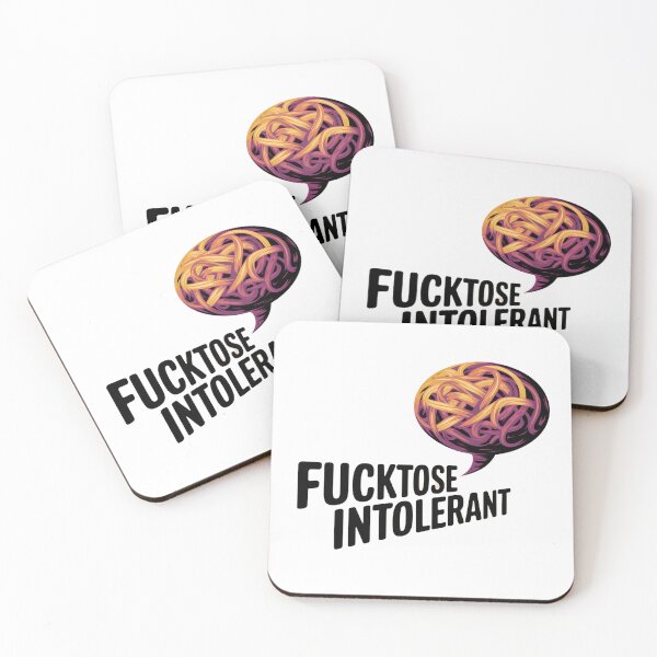 Item preview, Fucktose intolerant no bullshit just straight designed and sold by Newhyperion.