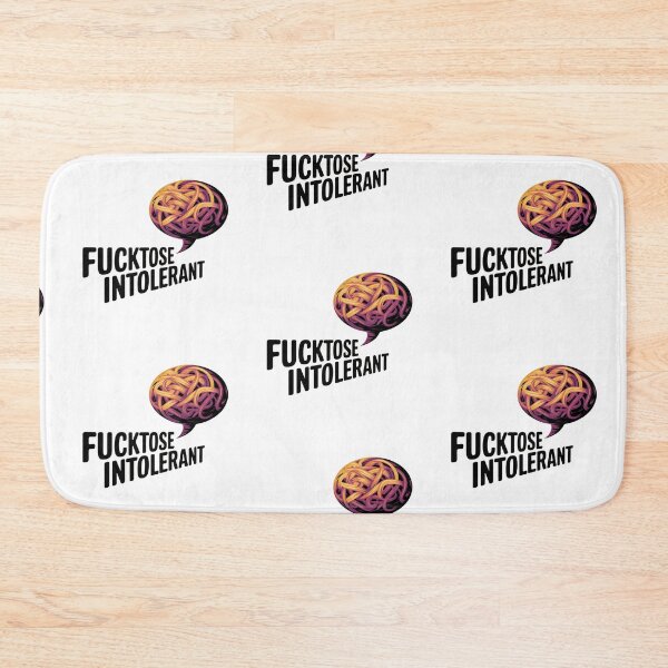 Item preview, Fucktose intolerant no bullshit just straight designed and sold by Newhyperion.