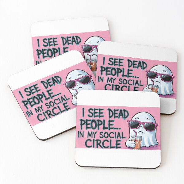 Item preview, I See Dead People… In My Social Circle designed and sold by StormArte.