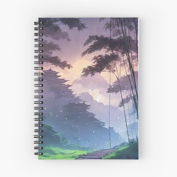 Item preview, Mystical Bamboo Forest Path to an Ancient Japanese Castle designed and sold by aniscapes.