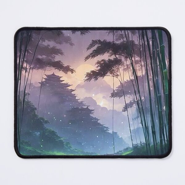 Item preview, Mystical Bamboo Forest Path to an Ancient Japanese Castle designed and sold by aniscapes.