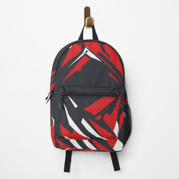 Item preview, Fragmented Energy in Red and White  designed and sold by ZyloVibes.