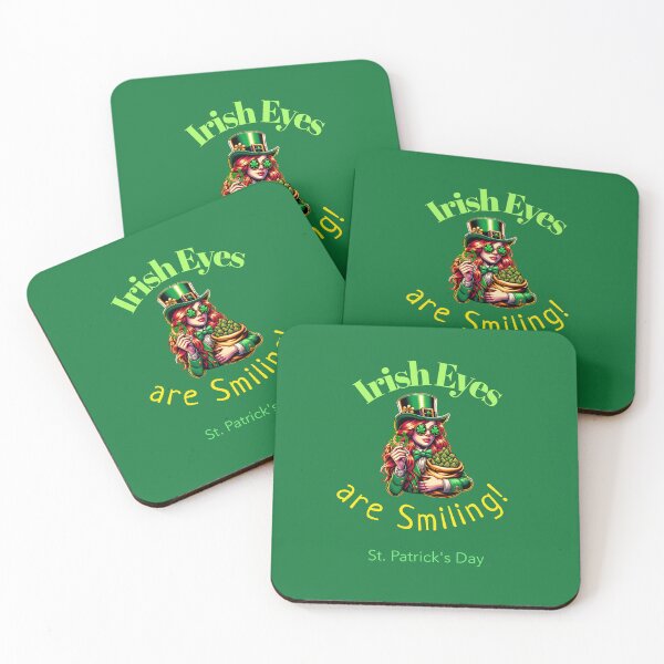 Item preview, Irish Eyes are Smiling Is a fun choice for St Patricks Day. designed and sold by Snarkers Promotions .