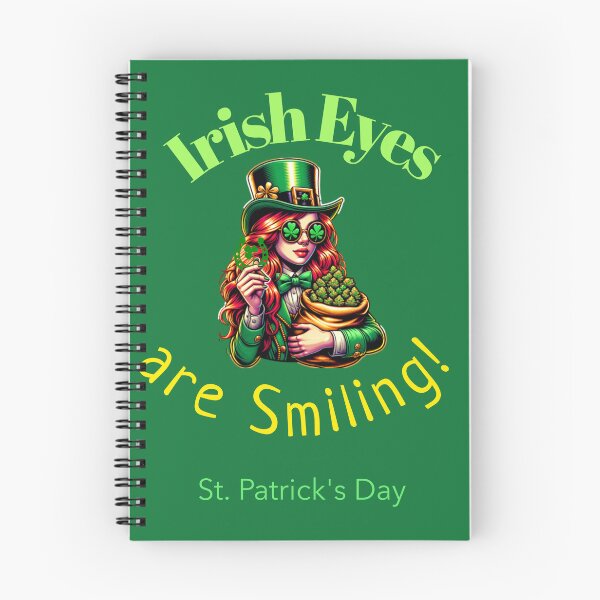 Item preview, Irish Eyes are Smiling Is a fun choice for St Patricks Day. designed and sold by Snarkers Promotions .