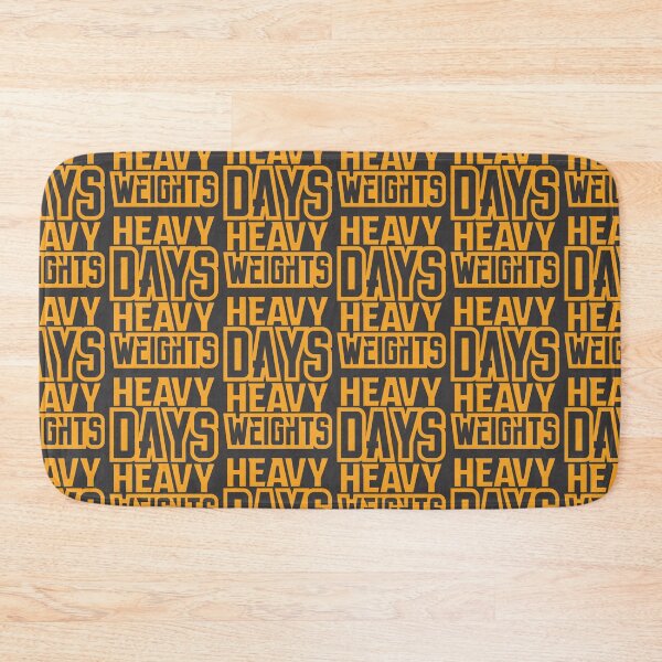 Item preview,  Heavy Days Heavy Weights Motivation Gym lover Gift designed and sold by Plant On Demand.