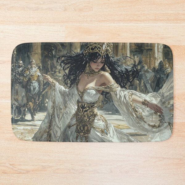 Item preview, The Enigmatic Queen’s Procession designed and sold by oanaunciuleanu.
