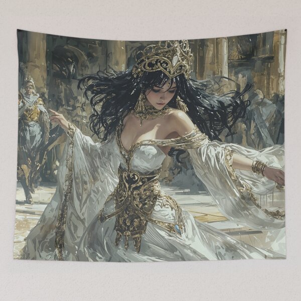 Item preview, The Enigmatic Queen’s Procession designed and sold by oanaunciuleanu.