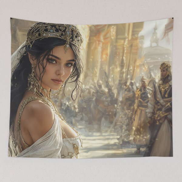 Item preview, The Enigmatic Queen’s Procession designed and sold by oanaunciuleanu.