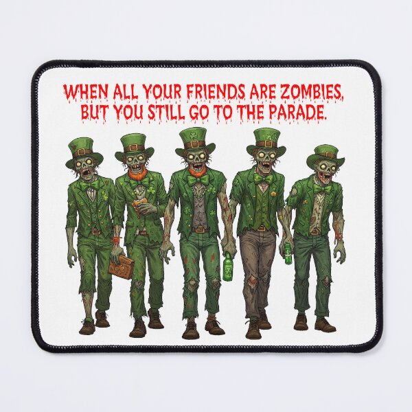 Item preview, Zombie Parade st Patricks Day designed and sold by Drevorezkin.