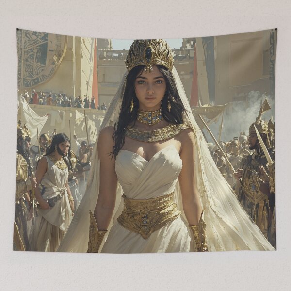 Item preview, The Enigmatic Queen’s Procession designed and sold by oanaunciuleanu.