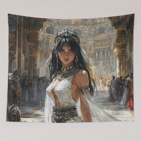 Item preview, The Enigmatic Queen’s Procession designed and sold by oanaunciuleanu.