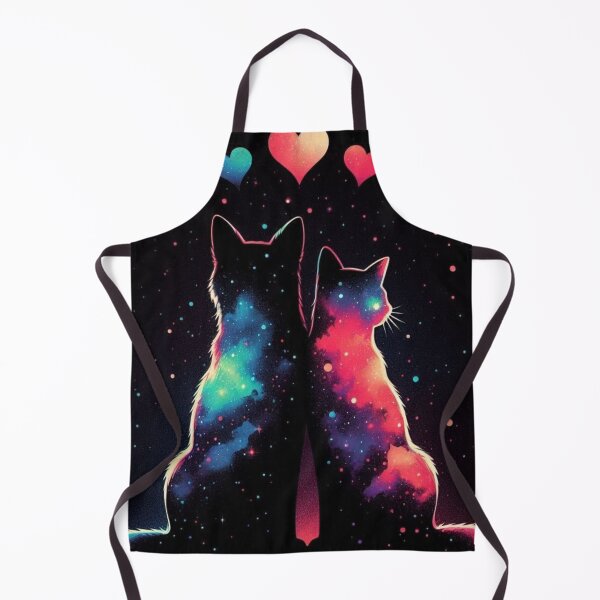 Item preview, Cosmic Love of Two Kittes designed and sold by DesignzByJai.