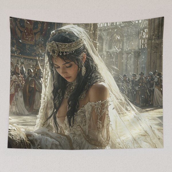 Item preview, The Enigmatic Queen’s Procession designed and sold by oanaunciuleanu.