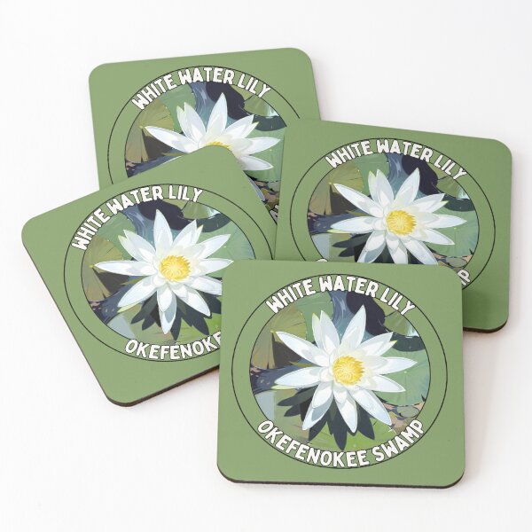 Item preview, White Water Lily - Okefenokee Swamp  designed and sold by HinsonCreations.