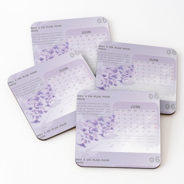 Item preview, 2025 calendar bible verse french designed and sold by vpalmyre.