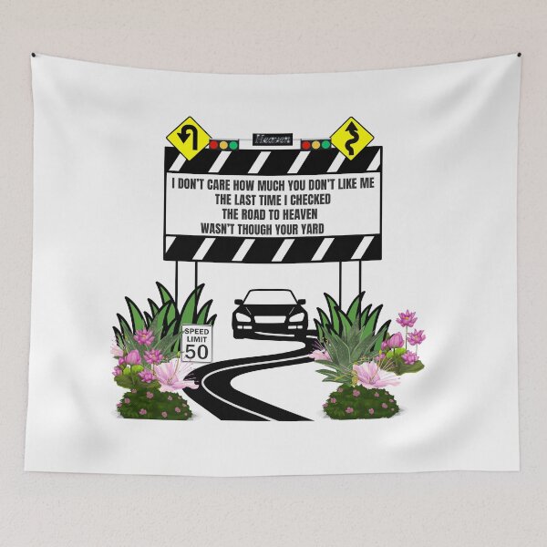 Item preview, ROAD TO HEAVEN QUOTE designed and sold by wildwhimsical.