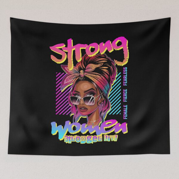 Item preview, Strong Women Stronger Live Perfect Gift  For Friend, Sister, Mother or partner who is a strong and inspiring woman designed and sold by SophiaKoorArt.