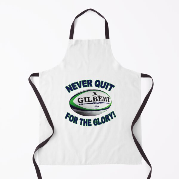 Item preview, Rugby; Never Quit; For The Glory; designed and sold by StickerApe.
