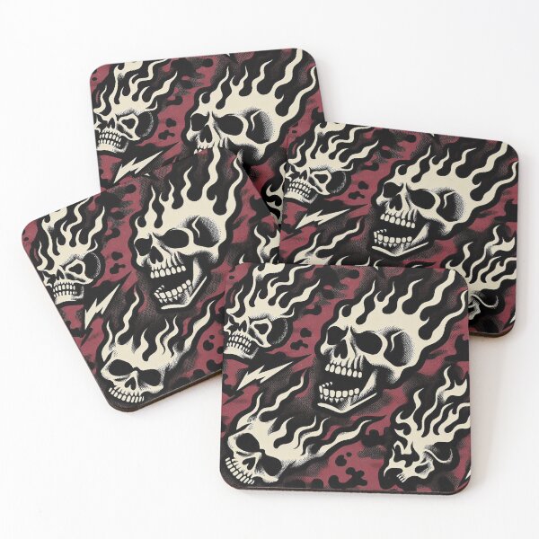Item preview, Blazing Skulls designed and sold by zzz888.